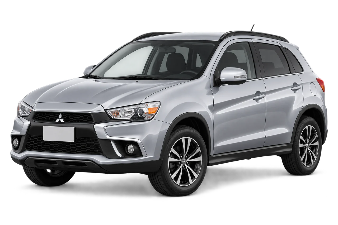 mitsubishi ASX · Mk1 FL (2016–2019) · Kartos iliustracija