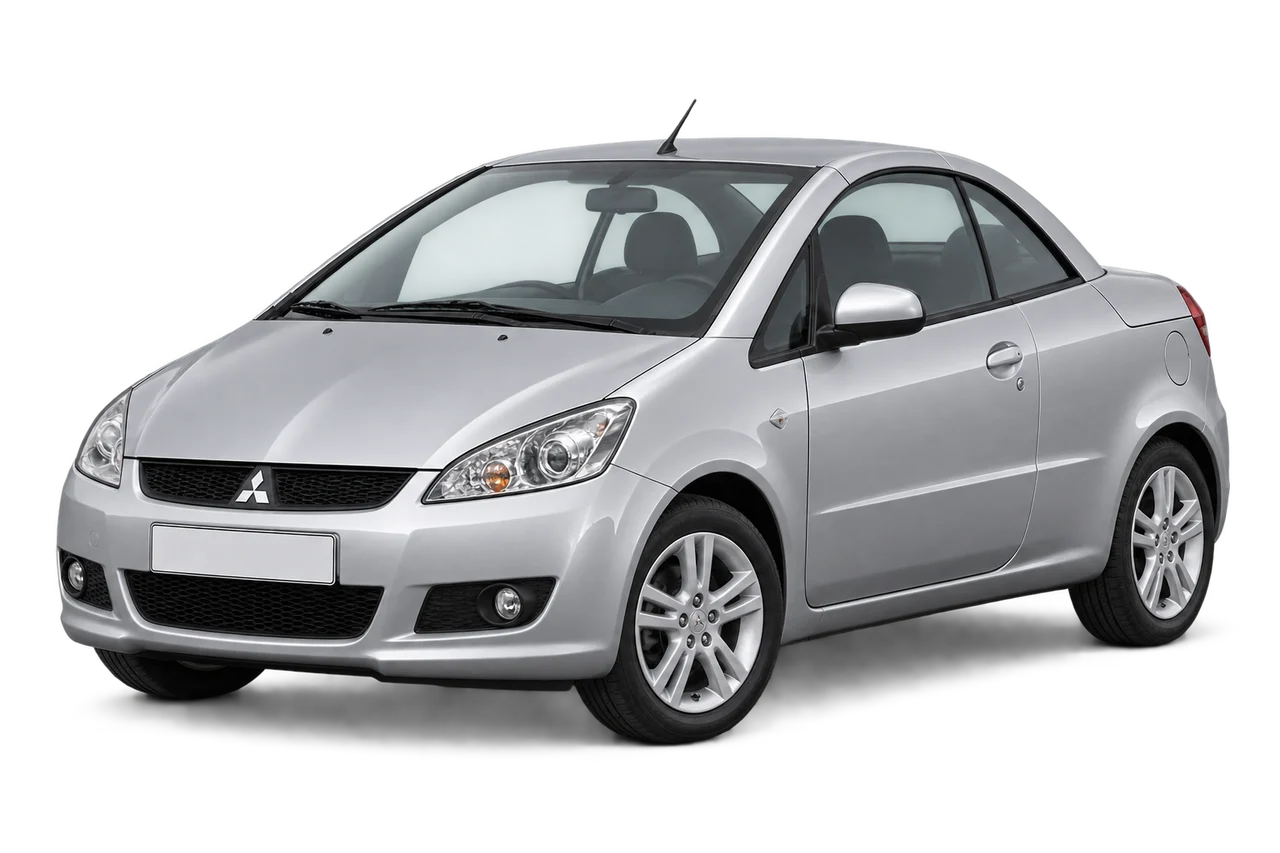 mitsubishi Colt CZC · Modelio iliustracija