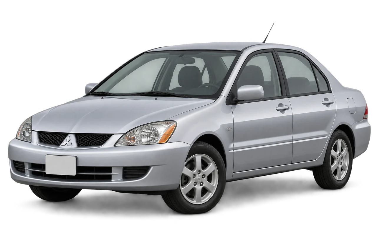 mitsubishi Lancer · Mk8 (2003–2007) · Kartos iliustracija
