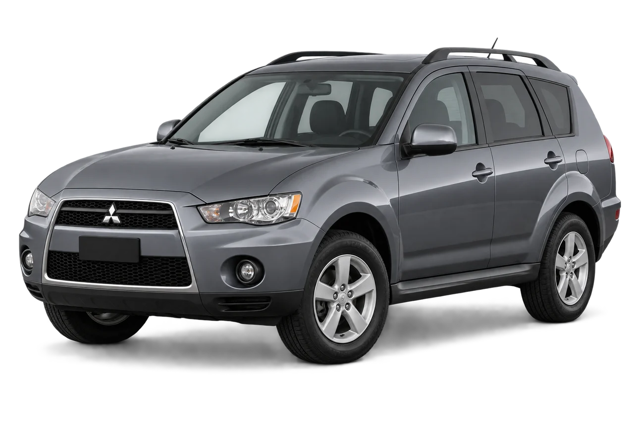mitsubishi Outlander · Mk2 (CW) (2006–2012) · Kartos iliustracija