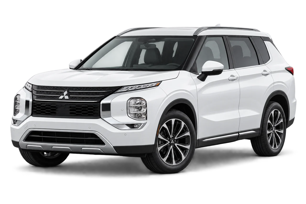 mitsubishi Outlander · Modelio iliustracija