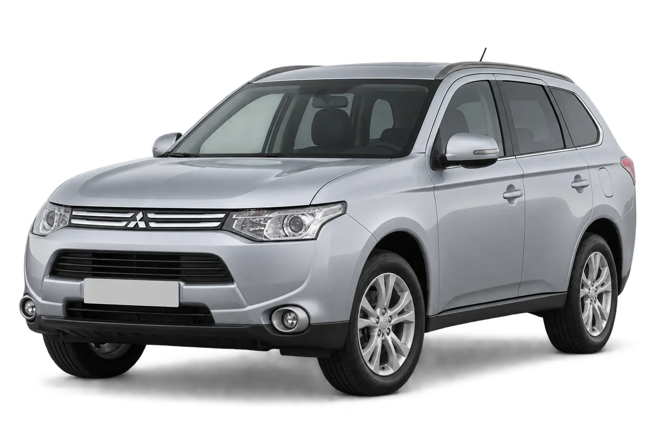 mitsubishi Outlander PHEV · Mk3 (2013–2015) · Kartos iliustracija
