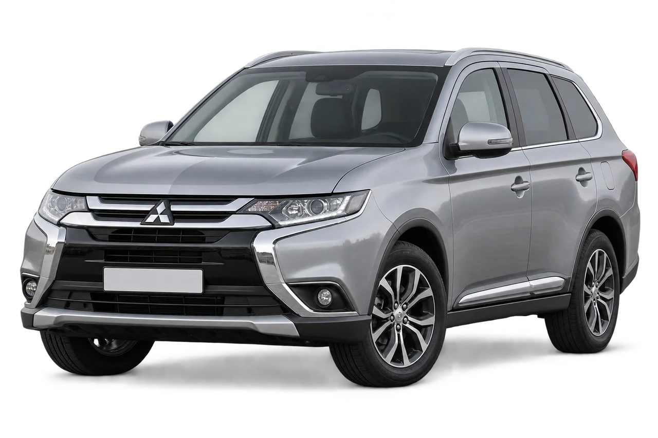 mitsubishi Outlander PHEV · Mk3 FL (2015–2021) · Kartos iliustracija
