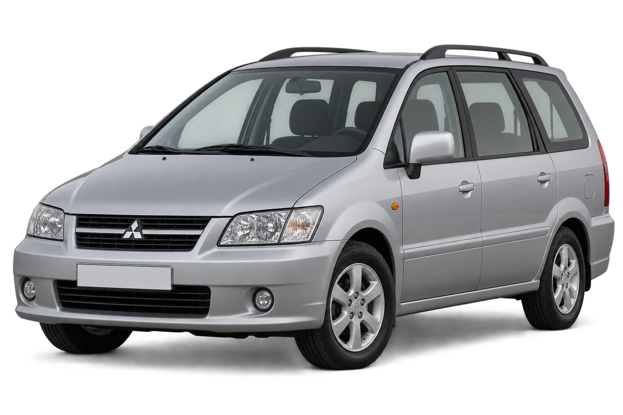 mitsubishi Space Wagon · Modelio iliustracija