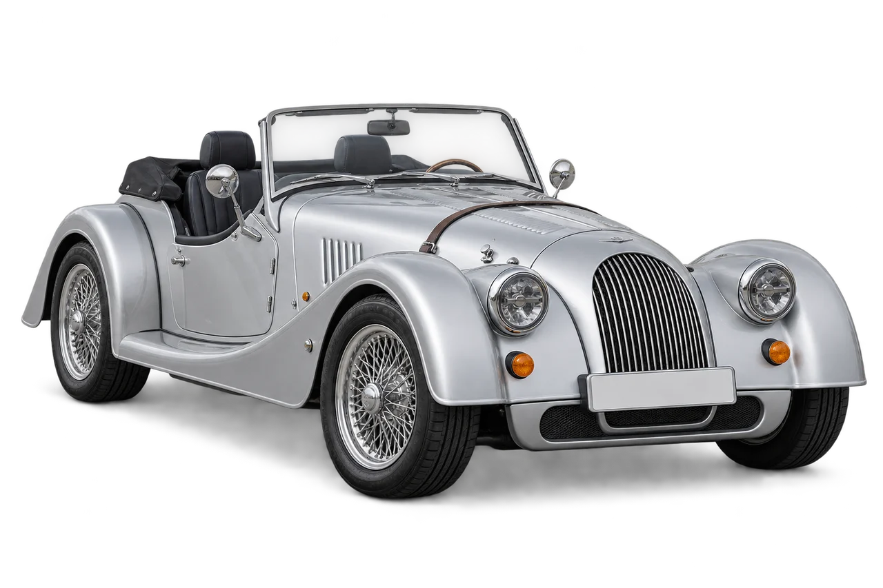 morgan Plus 6 · Modelio iliustracija