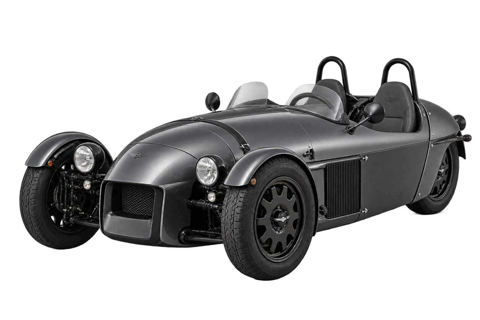 morgan Super 3 · Modelio iliustracija
