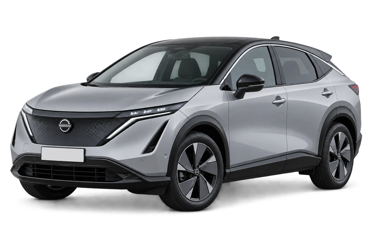 nissan Ariya · Modelio iliustracija