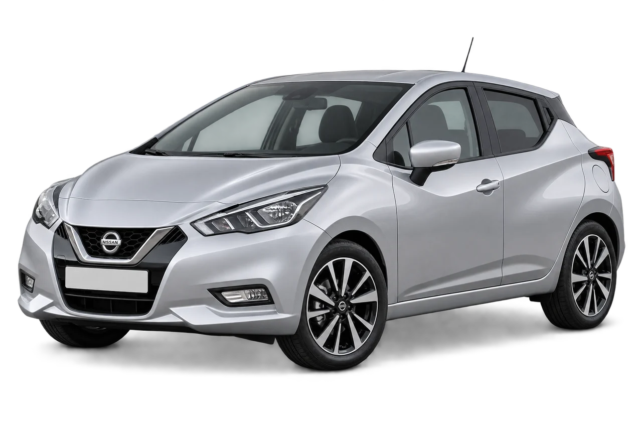 nissan Micra · Modelio iliustracija