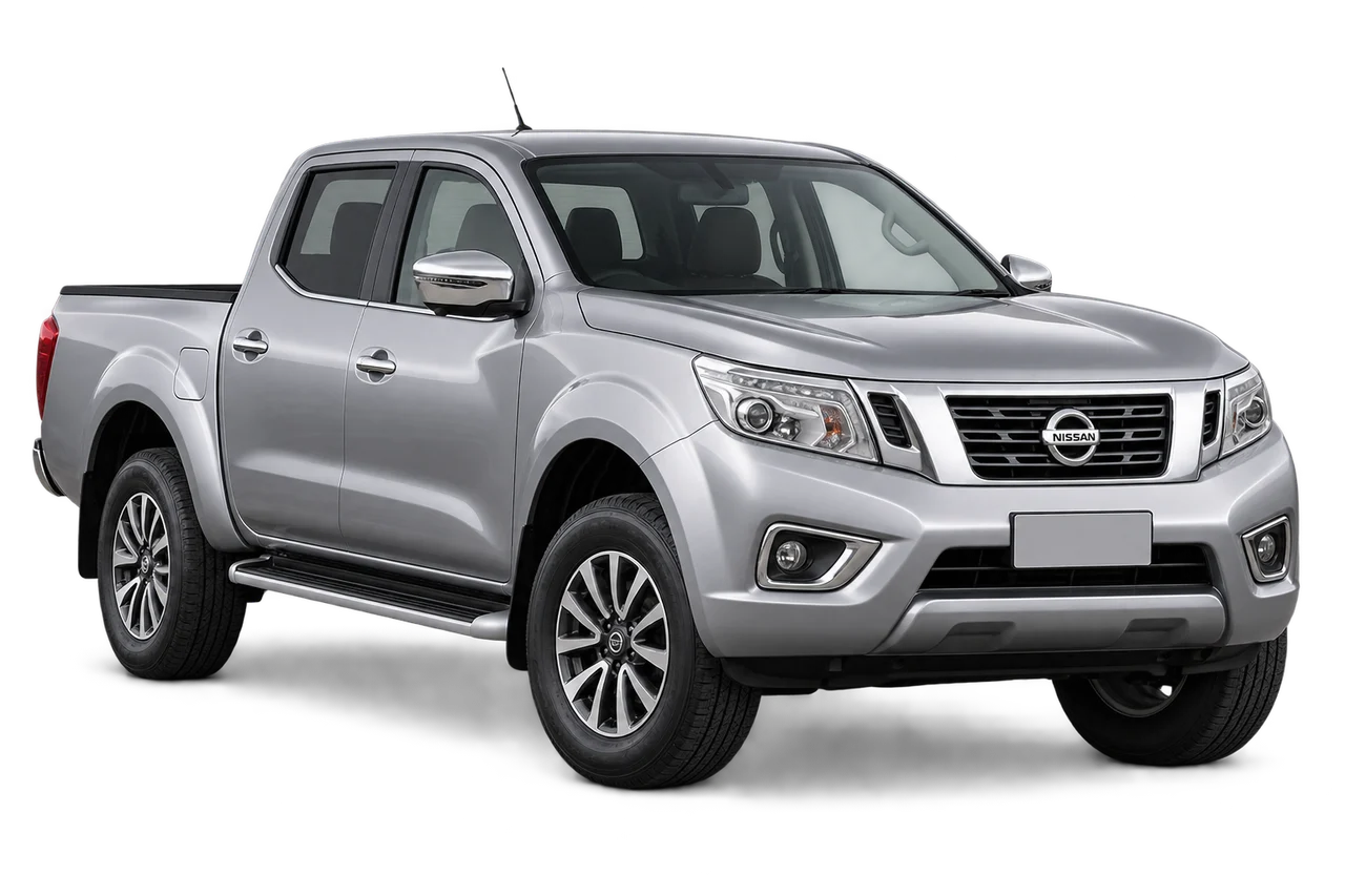 nissan Navara · Modelio iliustracija