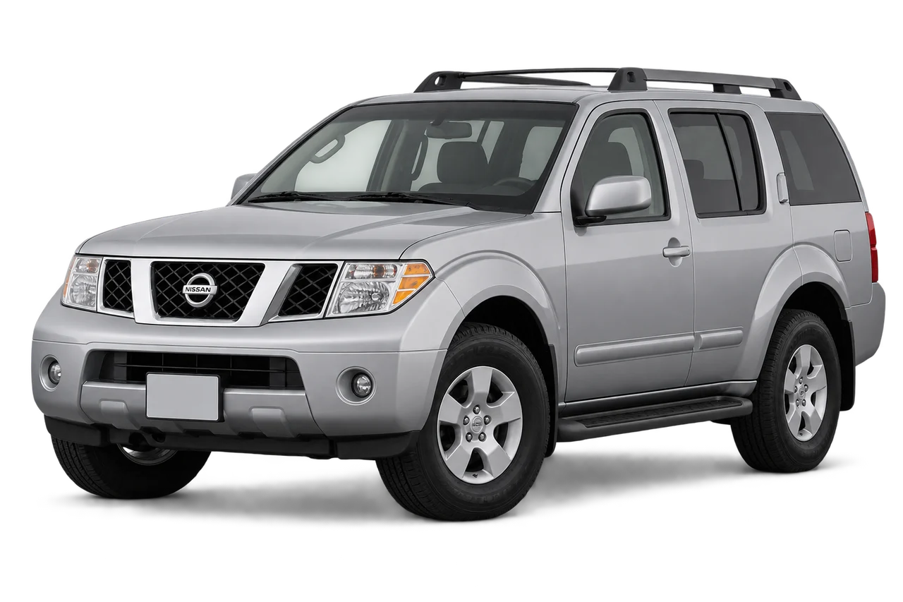 nissan Pathfinder · R51 (2005–2010) · Kartos iliustracija