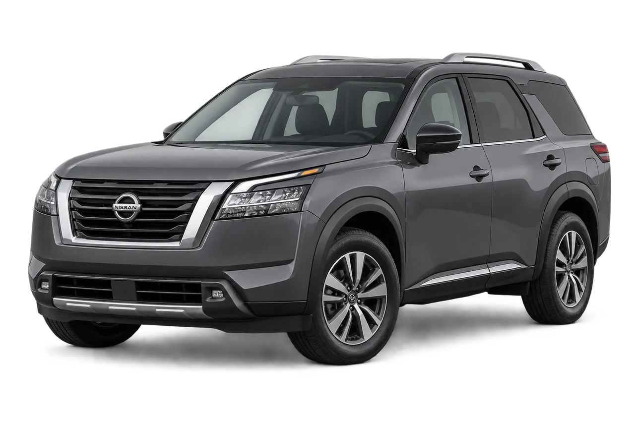 nissan Pathfinder · Modelio iliustracija