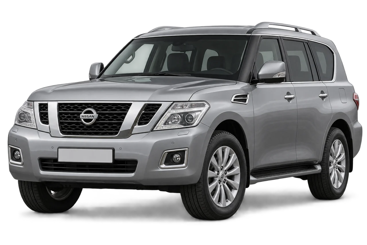 nissan Patrol · Modelio iliustracija