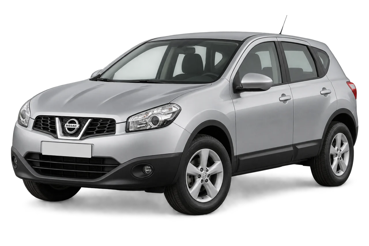 nissan Qashqai · J10 FL (2010–2013) · Kartos iliustracija
