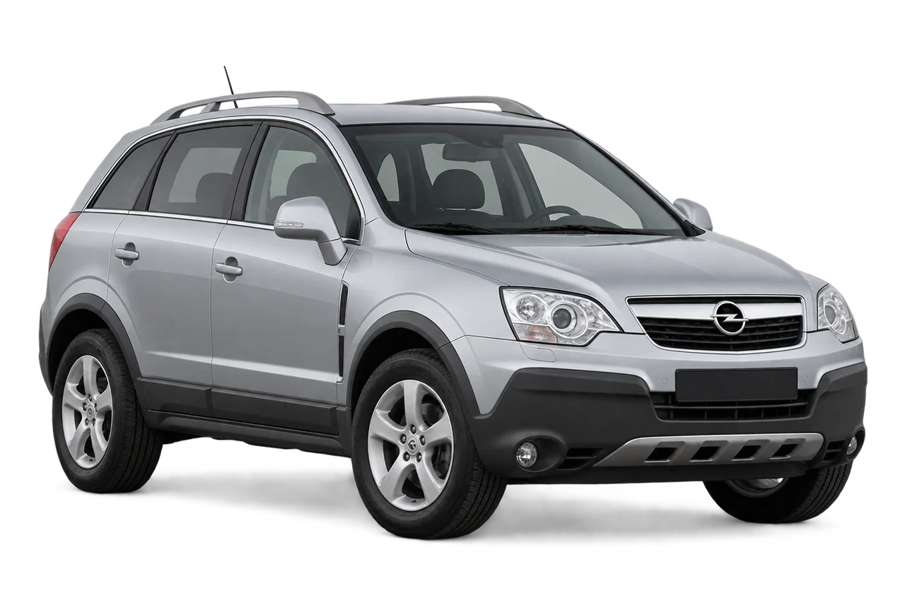 opel Antara · L07 (2006–2010) · Kartos iliustracija