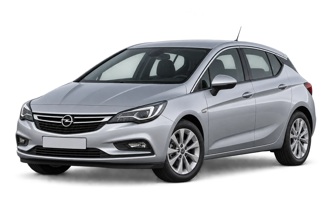 opel Astra · K (2015–2019) · Kartos iliustracija
