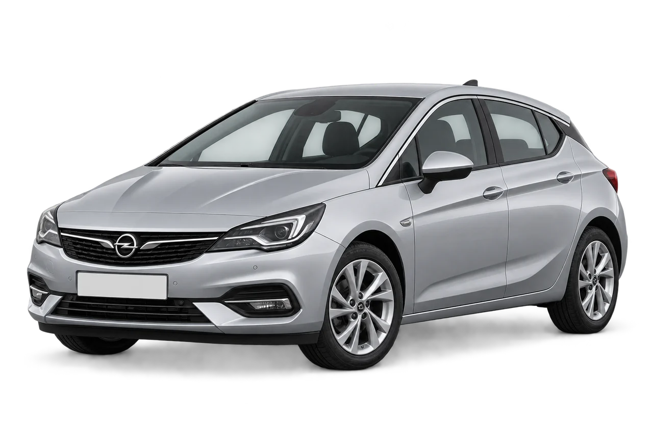 opel Astra · K FL (2019–2021) · Kartos iliustracija