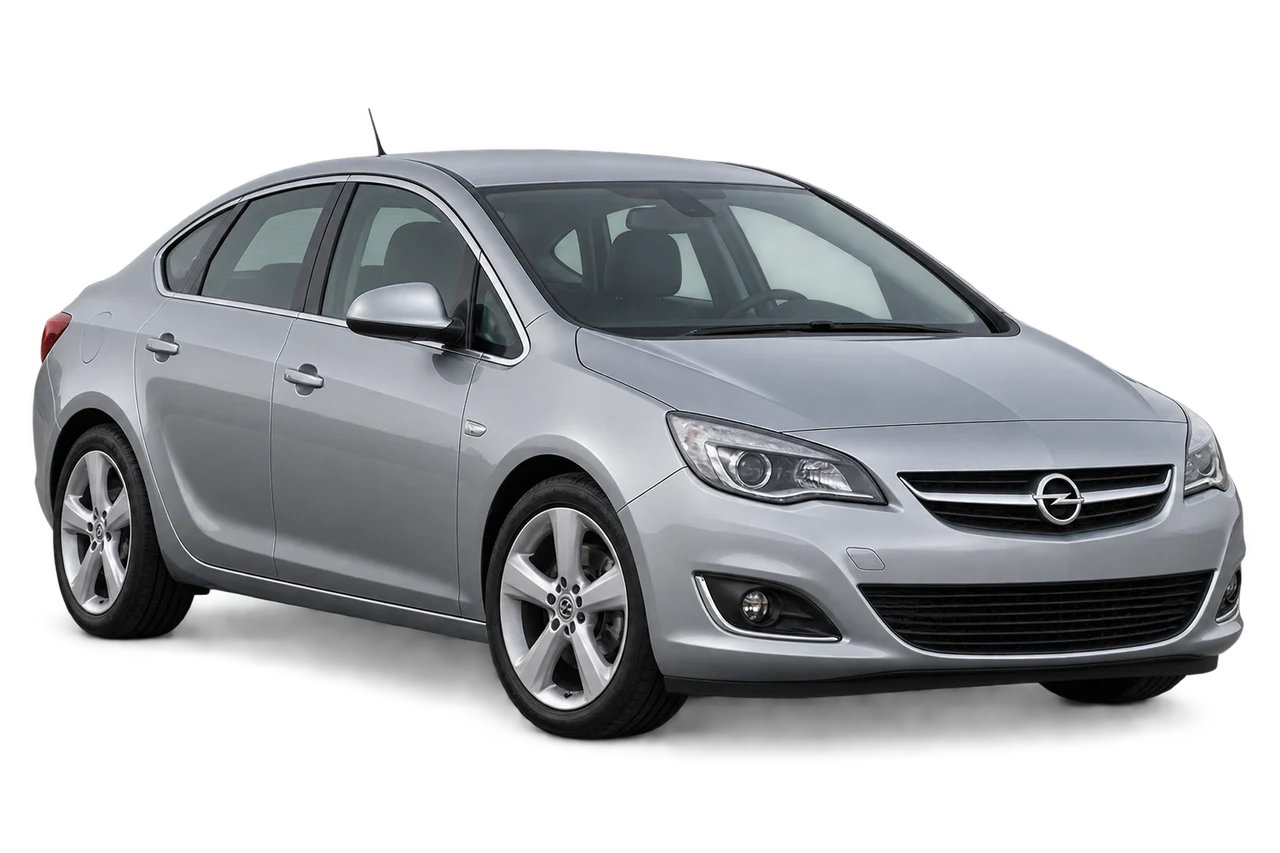 opel Astra · J FL (2012–2015) · Kartos iliustracija