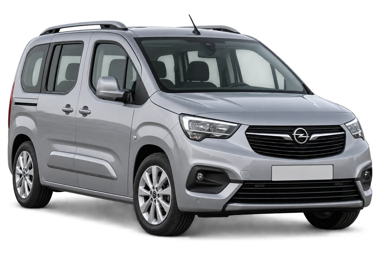opel Combo Life · Modelio iliustracija