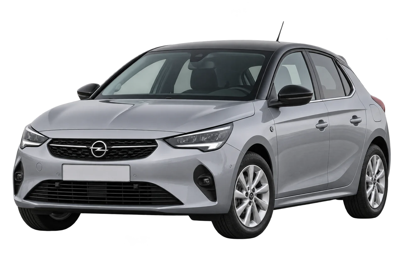 opel Corsa-e · F (2019–2023) · Kartos iliustracija