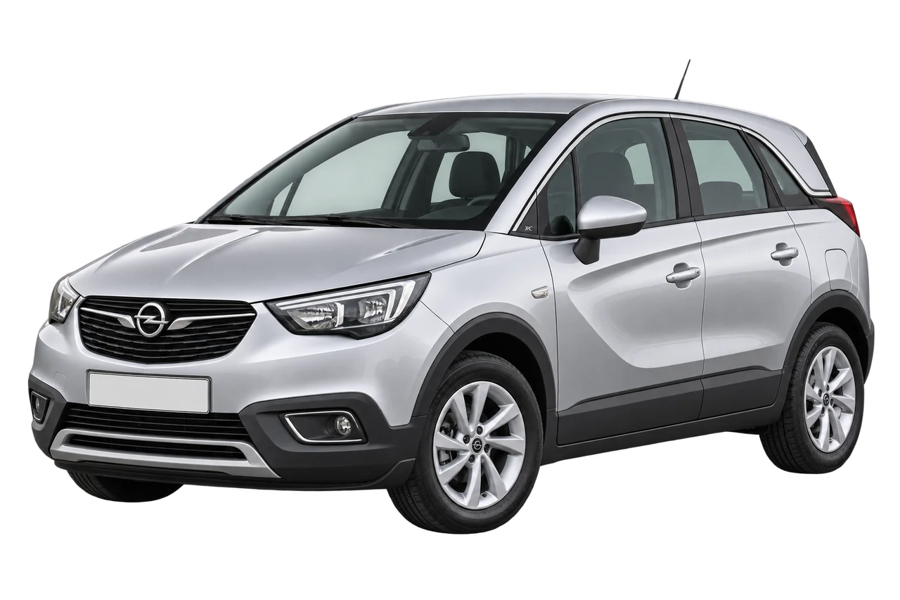opel Crossland · Crossland X (2017–2020) · Kartos iliustracija