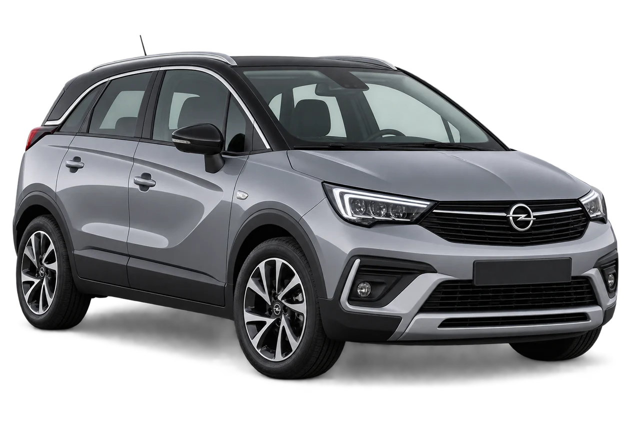 opel Crossland · Modelio iliustracija