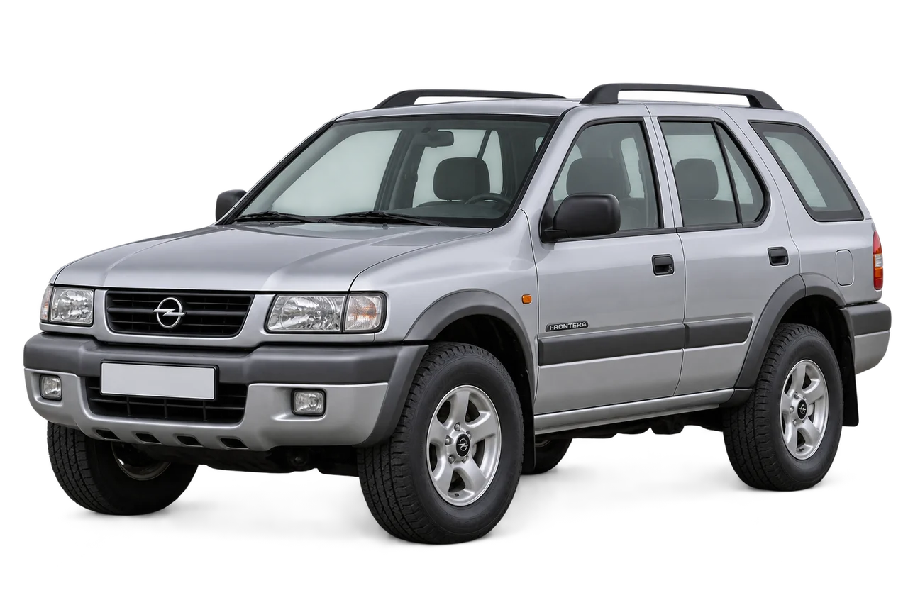 opel Frontera · Modelio iliustracija