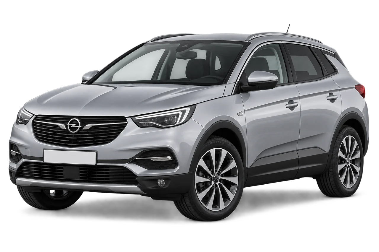 opel Grandland · Grandland X (2017–2021) · Kartos iliustracija