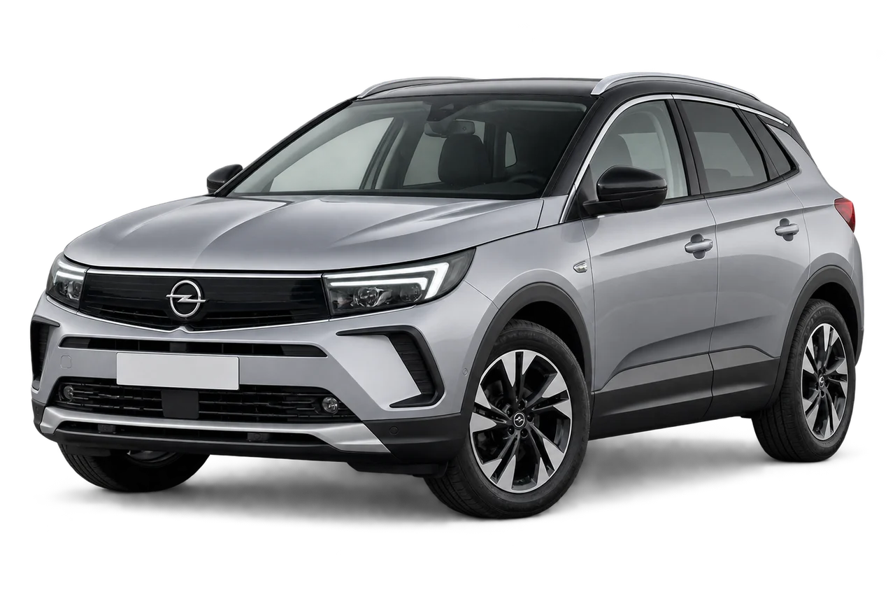 opel Grandland · Grandland FL (2021–2024) · Kartos iliustracija