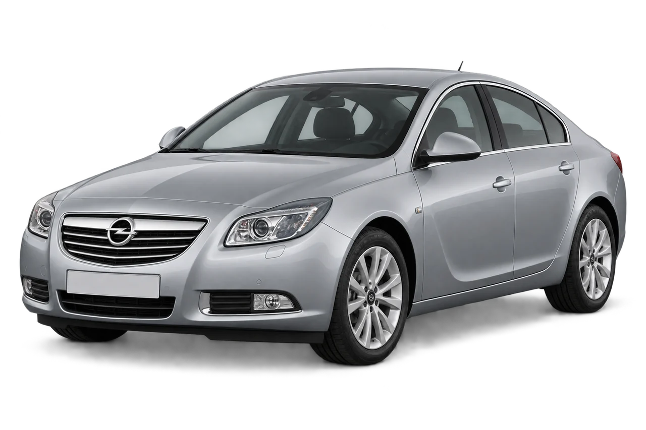 opel Insignia · A (2008–2013) · Kartos iliustracija