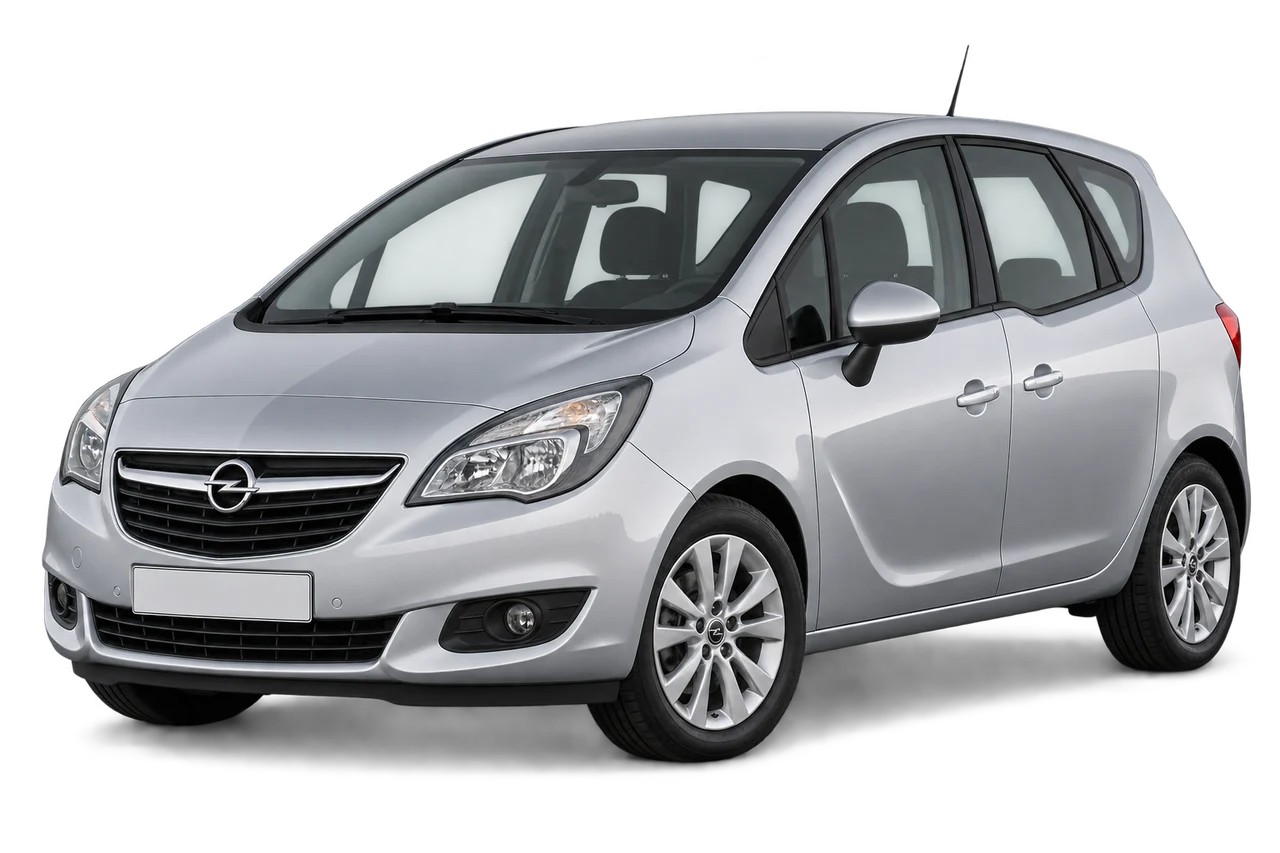 opel Meriva · Modelio iliustracija