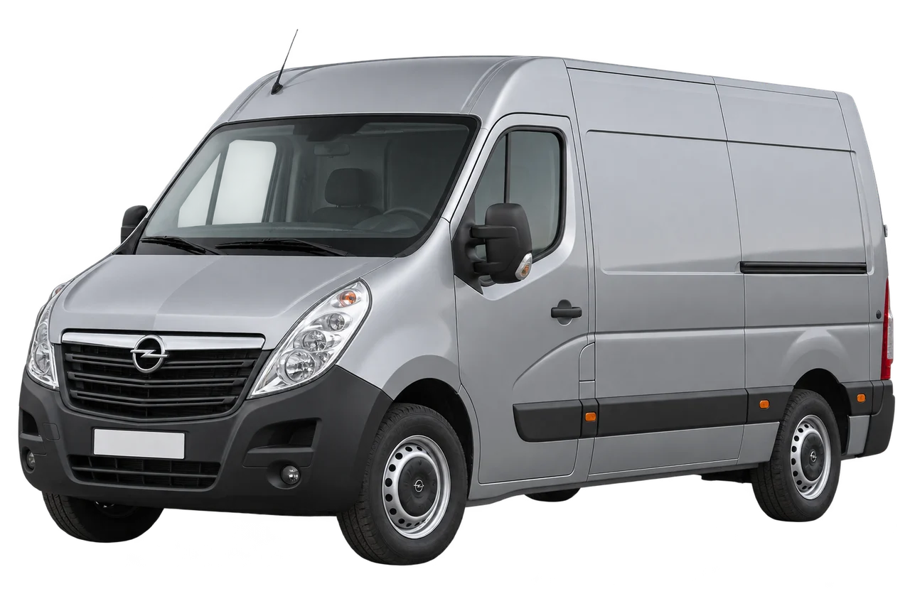 opel Movano · B (2010–2021) · Kartos iliustracija