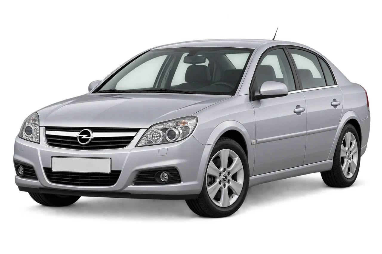 opel Vectra · Modelio iliustracija