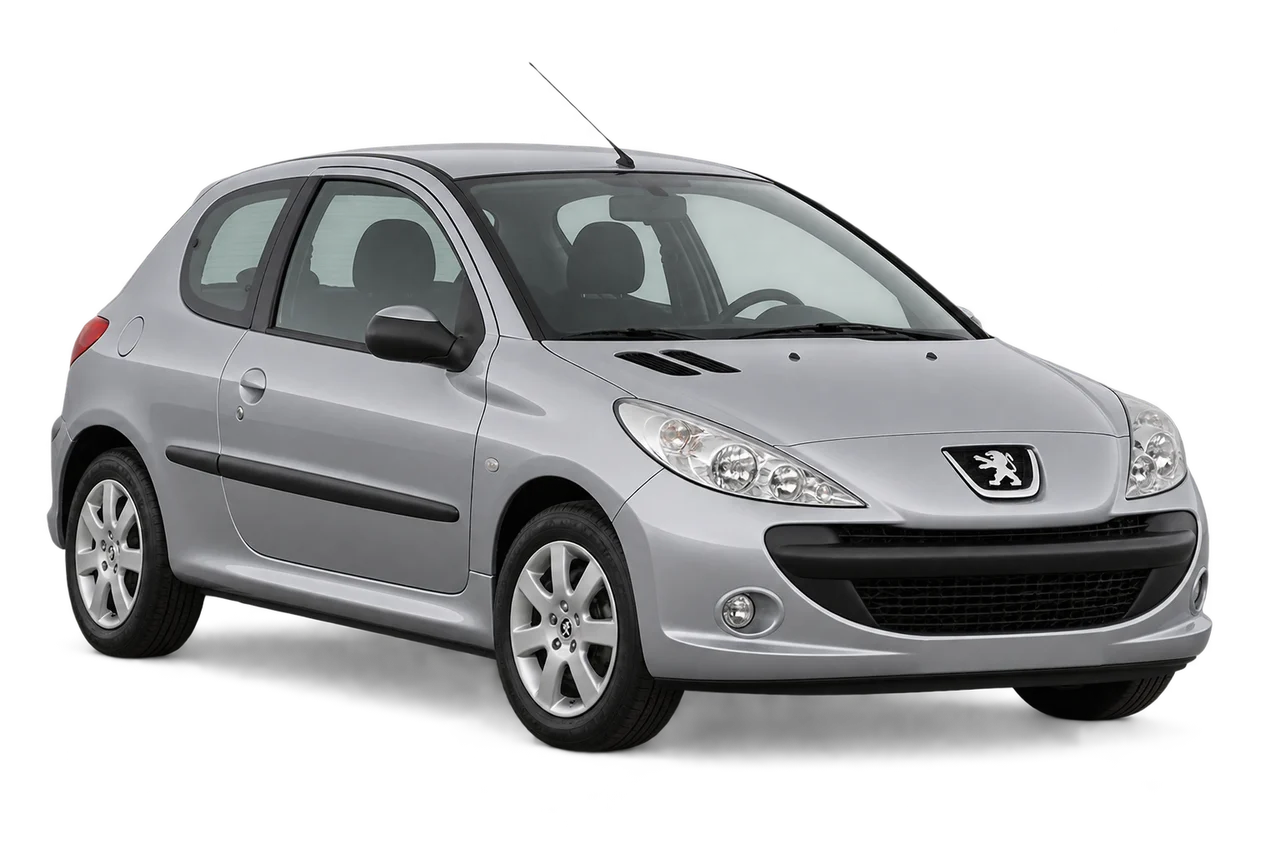 peugeot 206 · Model illustration