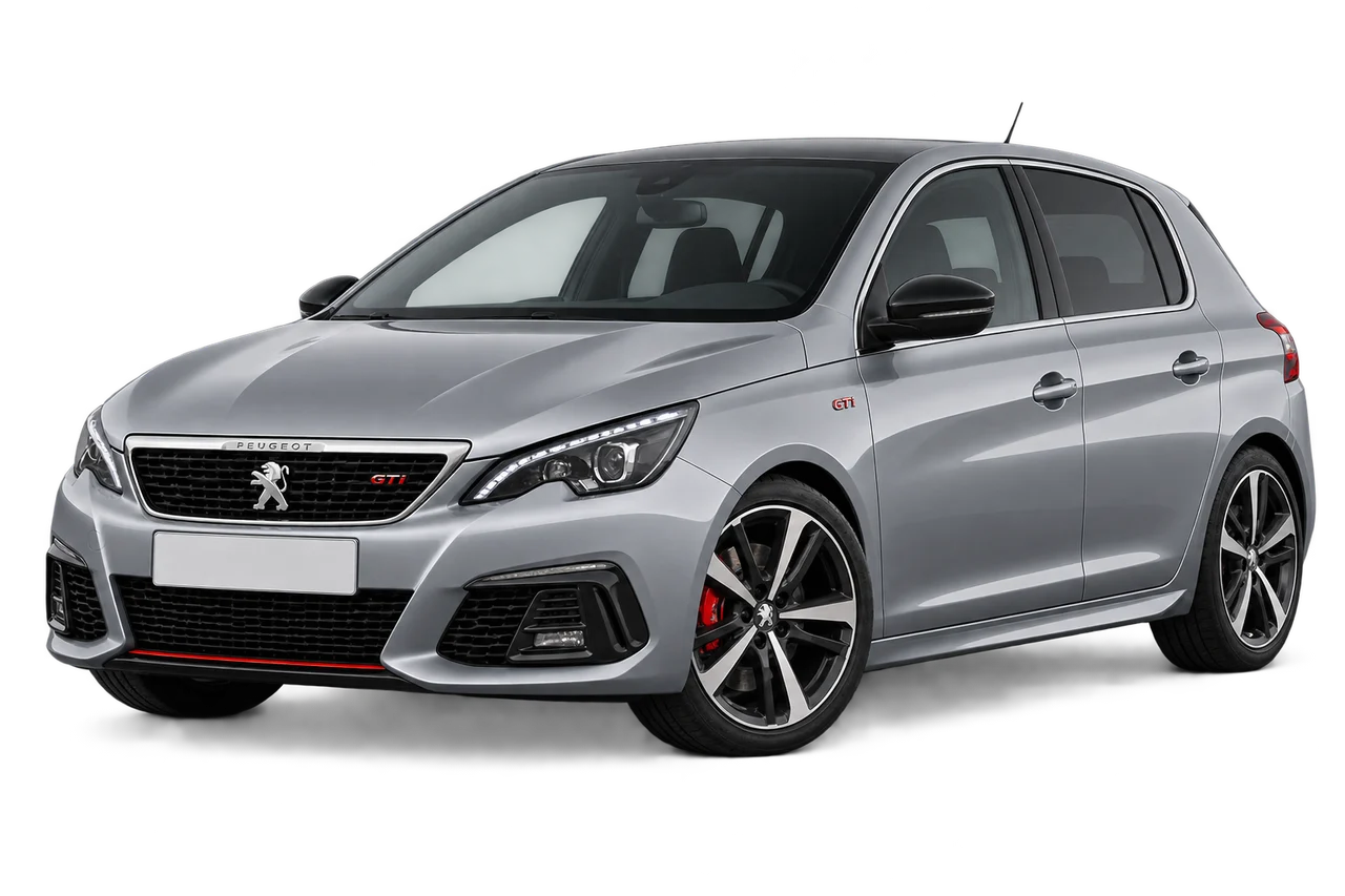 peugeot 308 · T9 FL (2017–2021) · Kartos iliustracija