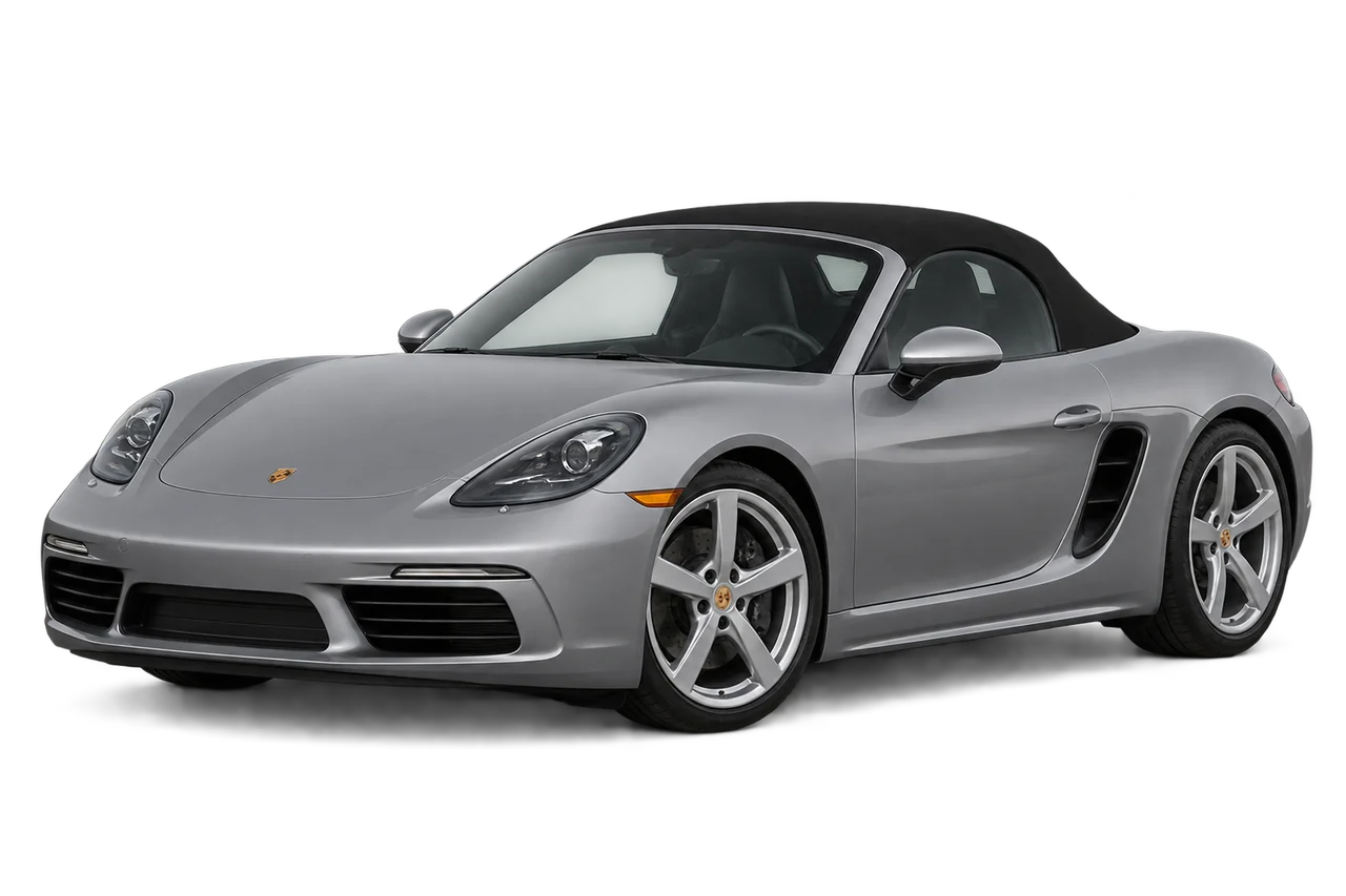 porsche Boxster · Modelio iliustracija