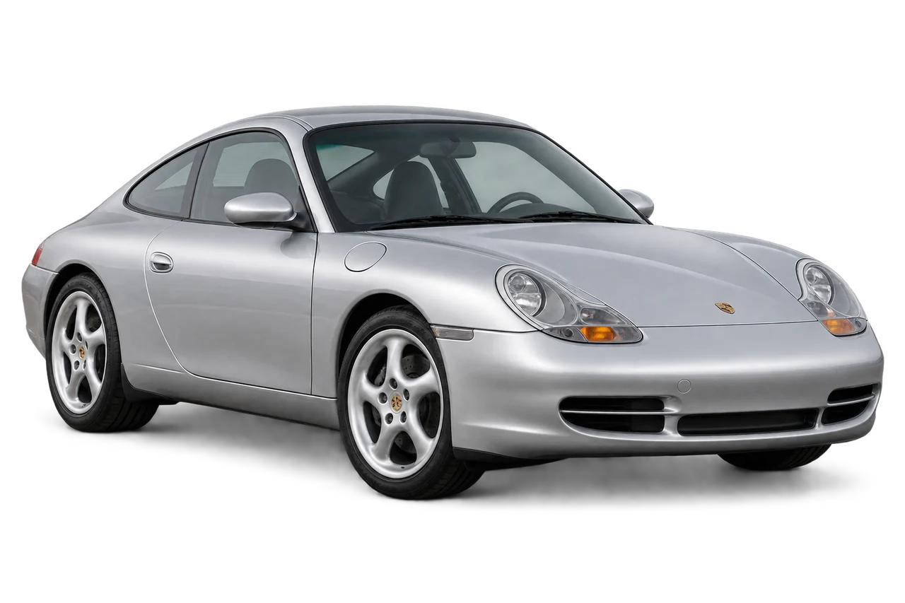 porsche 911 · 996 (1997–2005) · Kartos iliustracija