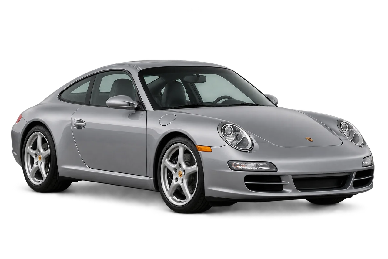 porsche 911 · 997 (2004–2008) · Kartos iliustracija