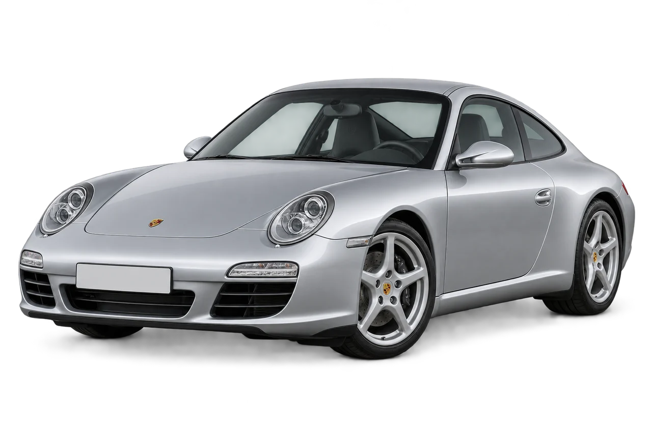 porsche 911 · 997 FL (2008–2012) · Kartos iliustracija