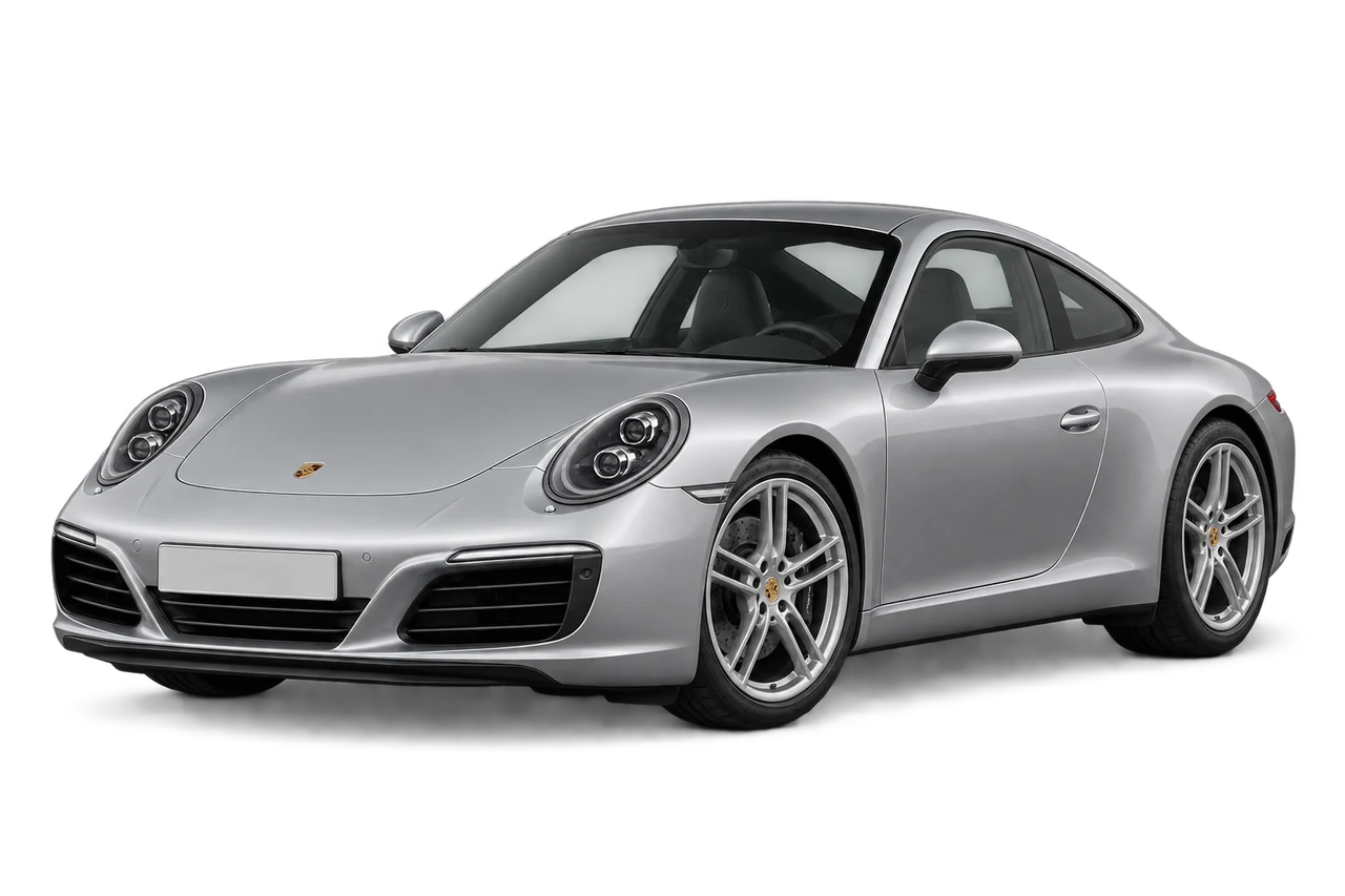 porsche 911 · 991 FL (2015–2019) · Kartos iliustracija