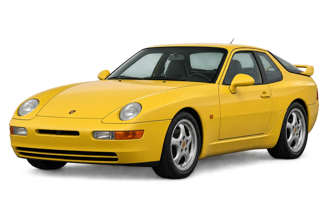 porsche 968 · Modelio iliustracija