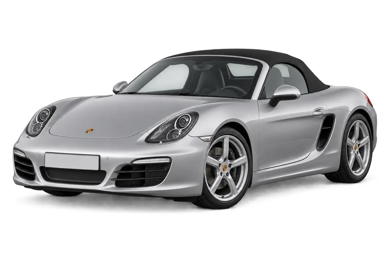 porsche Boxster · 981 (2012–2016) · Kartos iliustracija