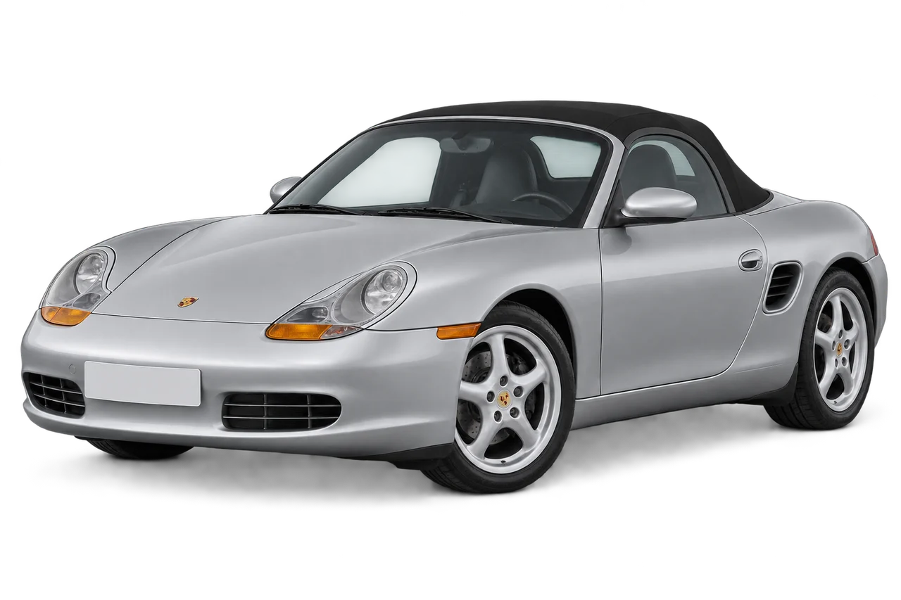 porsche Boxster · 986 (1996–2004) · Kartos iliustracija