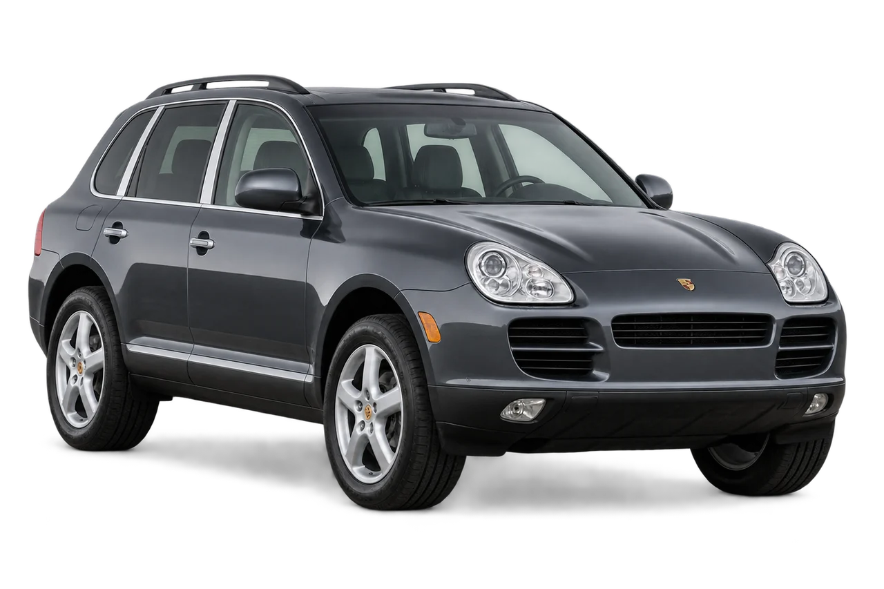 porsche Cayenne · 955 (2002–2007) · Kartos iliustracija