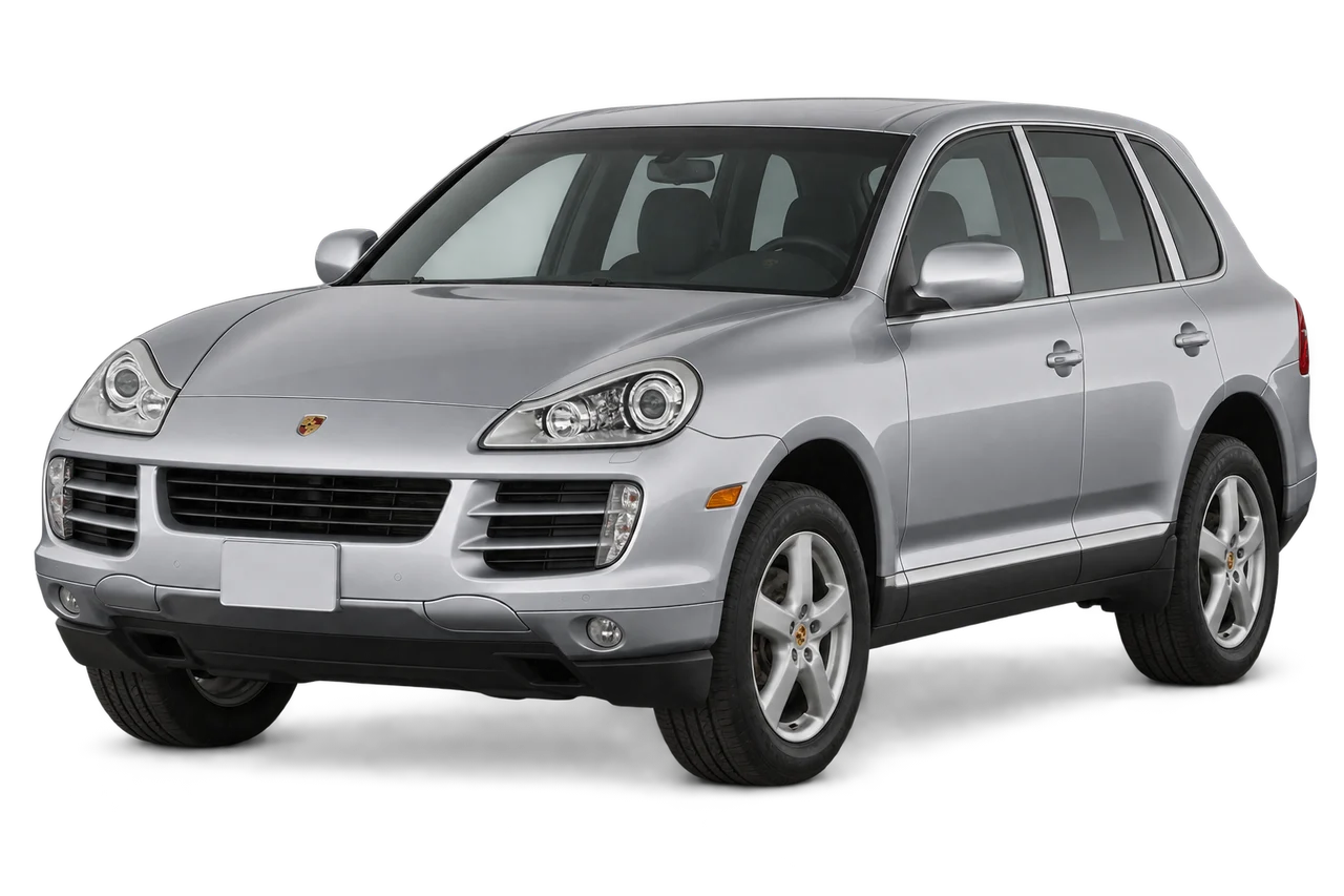 porsche Cayenne · 957 FL (2007–2010) · Kartos iliustracija