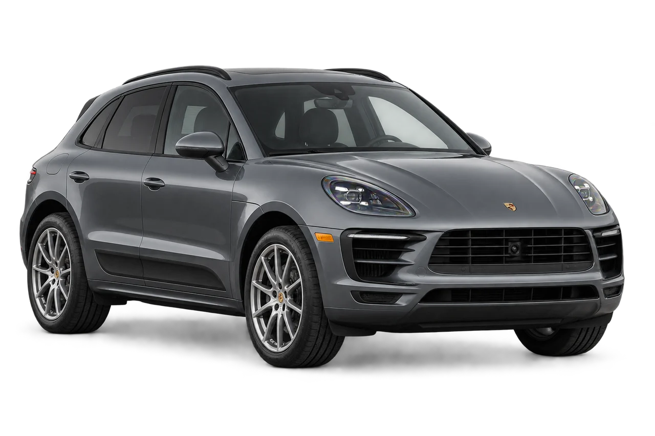 porsche Macan · Modelio iliustracija