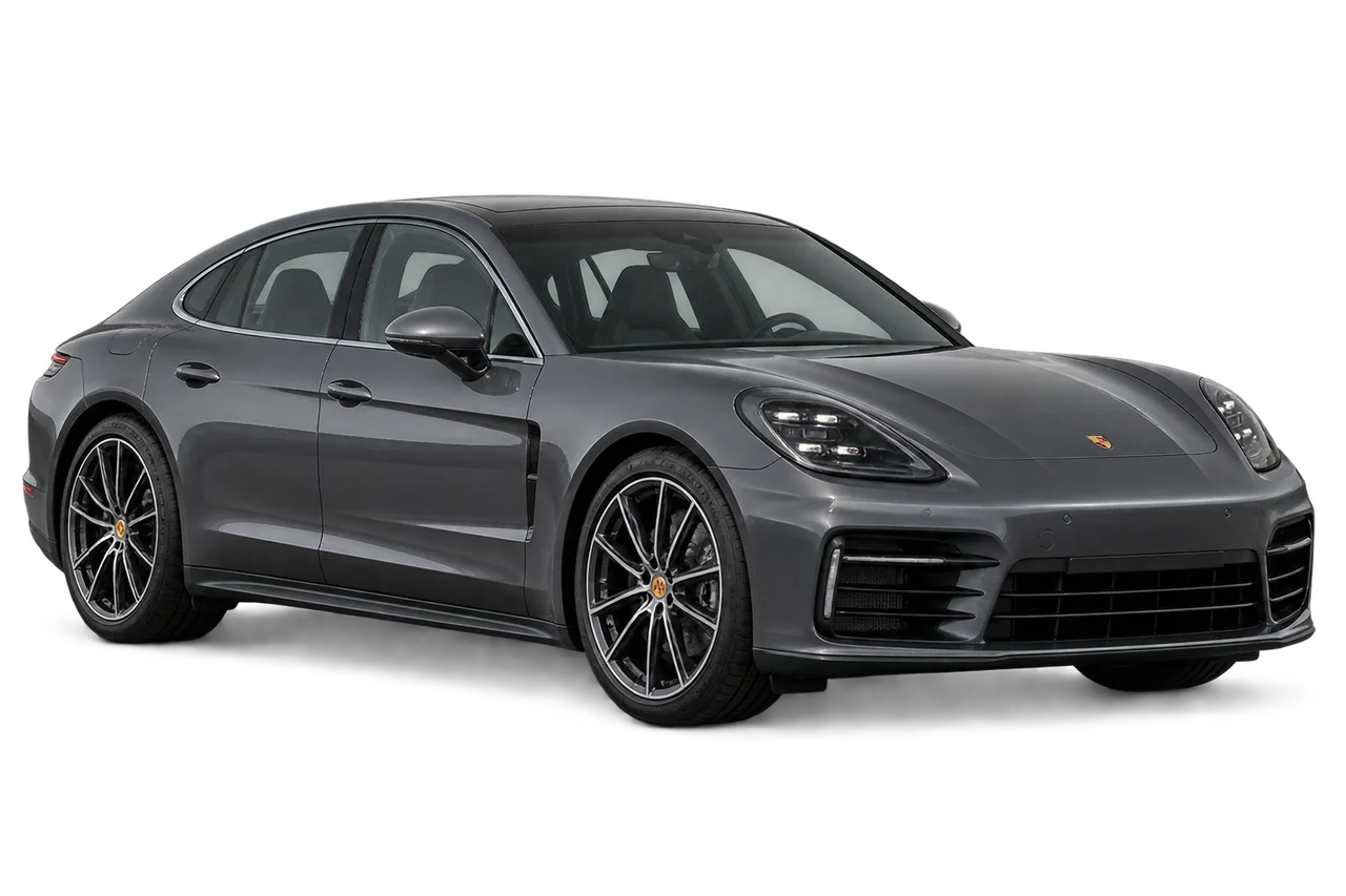 porsche Panamera · Modelio iliustracija