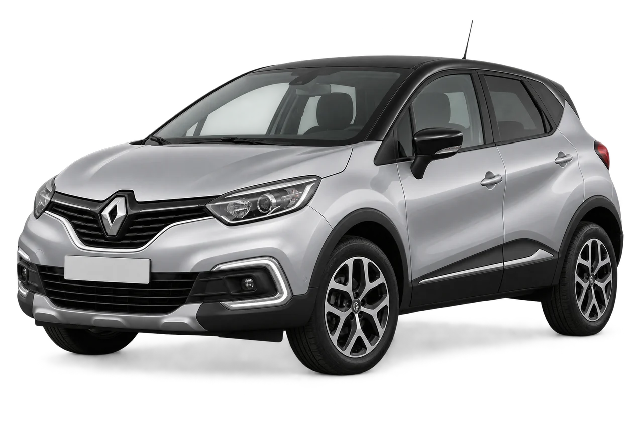 renault Captur · Mk1 FL (2017–2019) · Kartos iliustracija