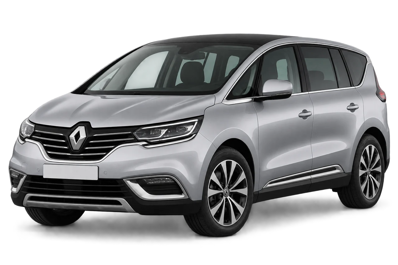 renault Espace · Mk5 (2015–2020) · Kartos iliustracija
