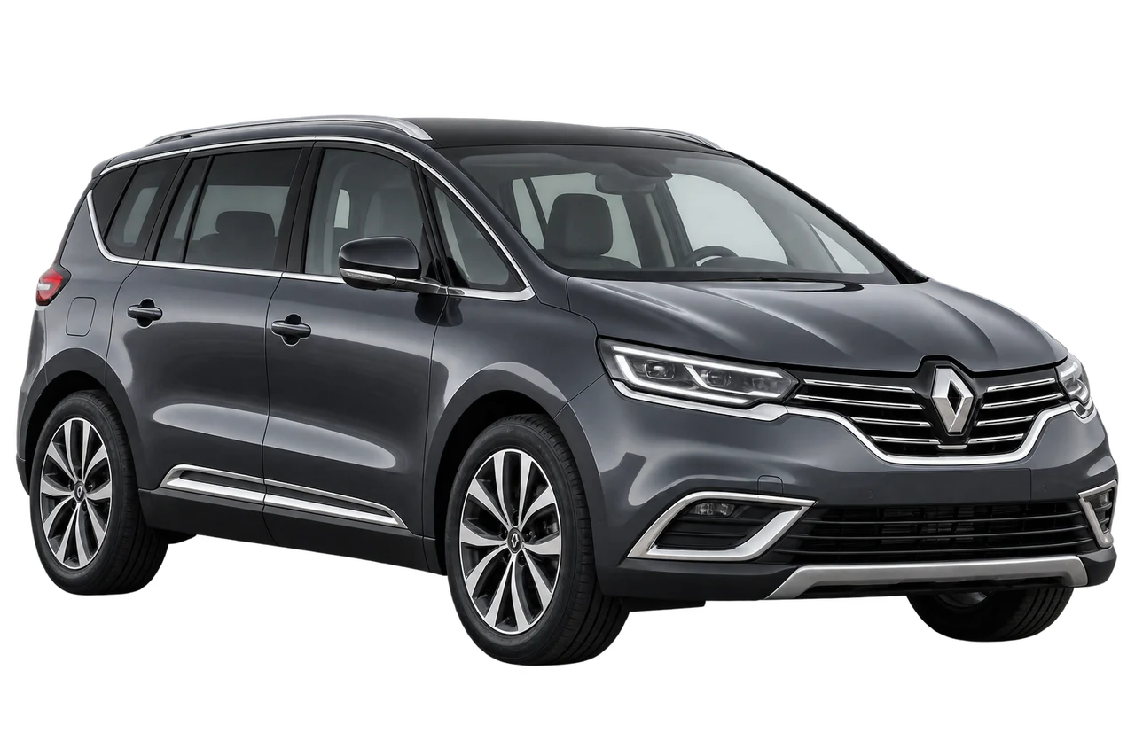 renault Espace · Mk5 FL (2020–2023) · Kartos iliustracija