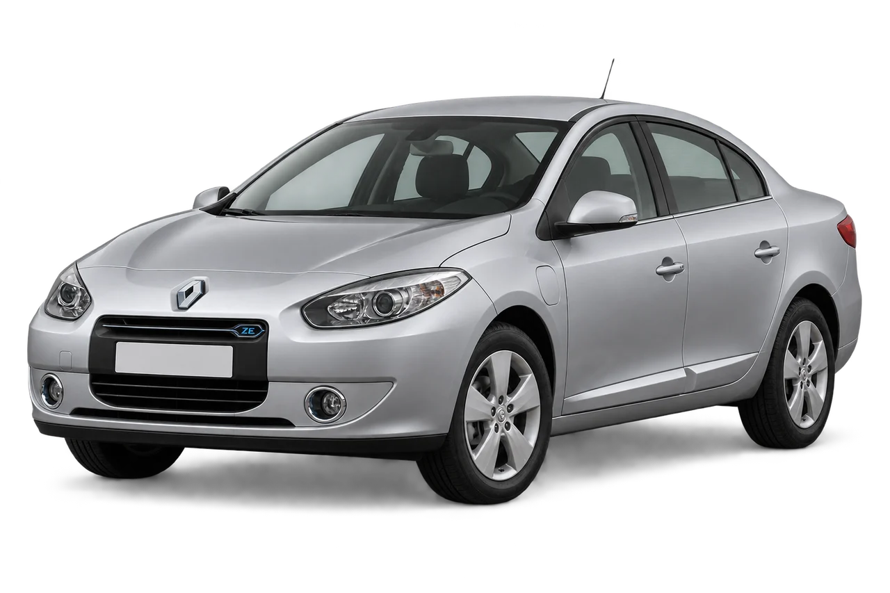 renault Fluence · Mk1 (2009–2013) · Kartos iliustracija